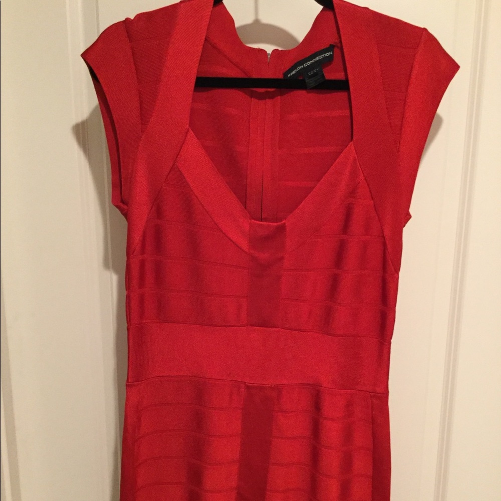 Red dress